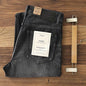 Denim Cotton Men's Heavy Black Washed Denim Jeans Pant trouser - www.Shopthatapp.com