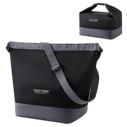 Large Capacity Crossbody Canvas Lunch Bag - www.Shopthatapp.com