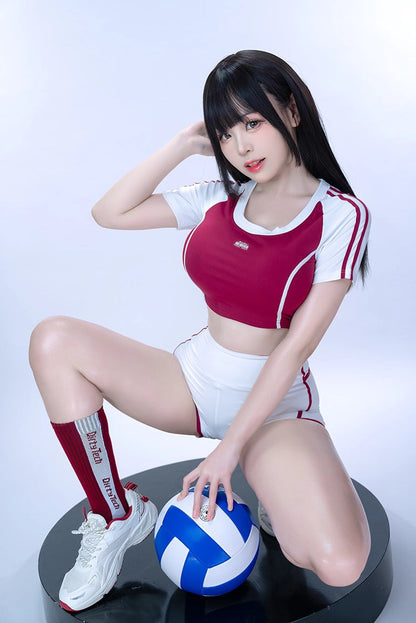 Anime Style 3-Piece Short Gymnastics Uniform Volleyball Sports Activewear - www.Shopthatapp.com