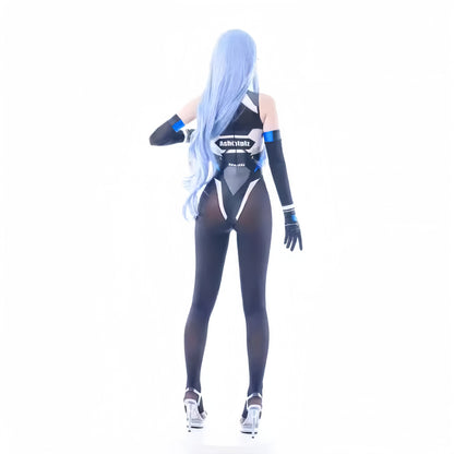 Anime Sci-Fi Spandex Cosplay Open Crotch Bodysuit Costume Lingerie Zentai - www.Shopthatapp.com