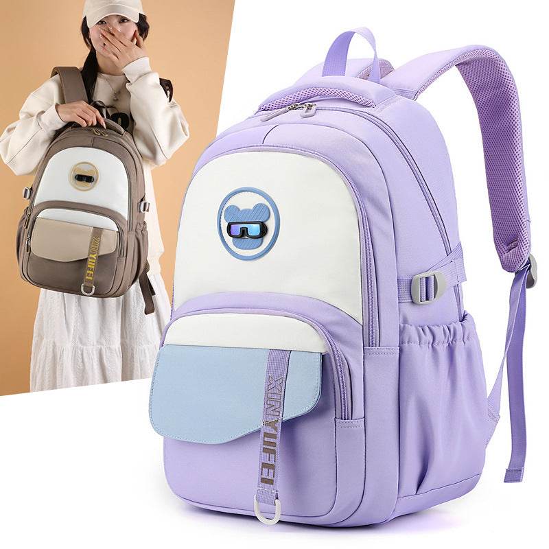 New Girls' Portable backpack Burden Alleviation Good-looking - www.Shopthatapp.com