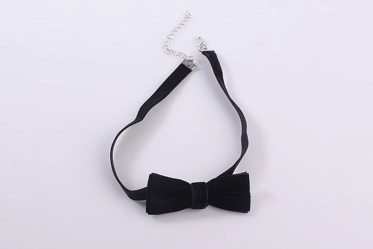 Anime Strawberry Ice Cream Style Bunny Girl Knitted Black Pink Bodysuit Lingerie Set