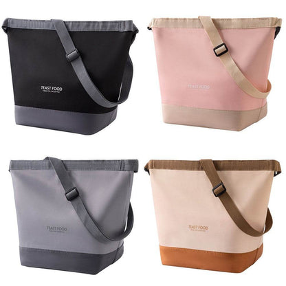 Large Capacity Crossbody Canvas Lunch Bag - www.Shopthatapp.com