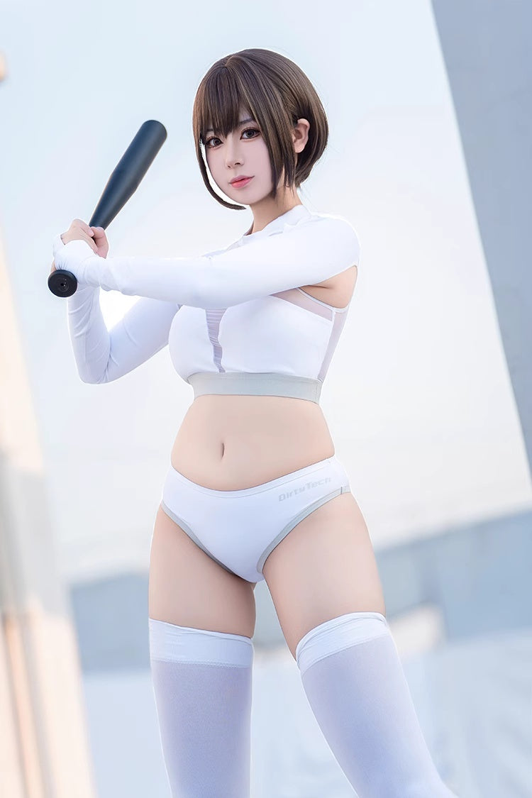 Anime Style The Beluga Whale Long-sleeved Sports Suit Gymnastics Suit Sexy Active Wear - www.Shopthatapp.com