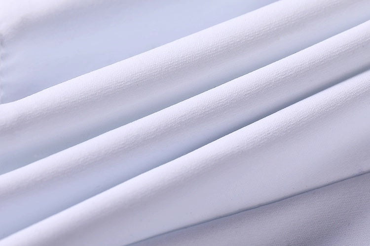 Anime Style Short Gymnastics Uniform Sheer Mesh Volleyball Sports Activewear - www.Shopthatapp.com