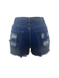 High Elastic Ripped Jeans Denim Shorts For Women - www.Shopthatapp.com