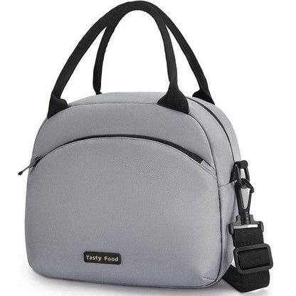 Women Portable Fashion Insulated Work Lunch Bag Handbag - www.Shopthatapp.com