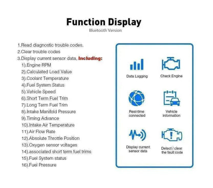 OBD2 Scanner Tool: Check Engine Fault Codes - www.Shopthatapp.com #