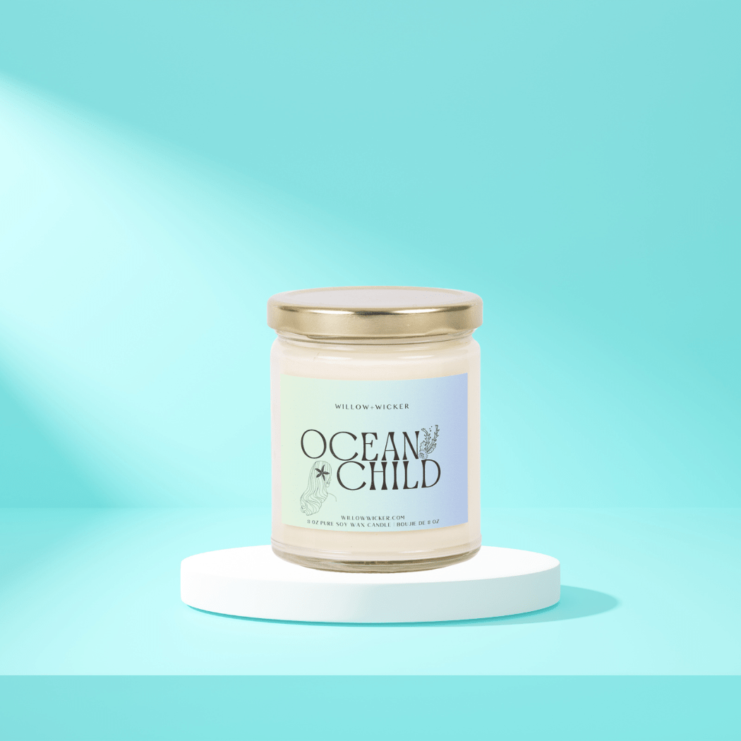 Ocean Child Soy Wax Candle - www.Shopthatapp.com