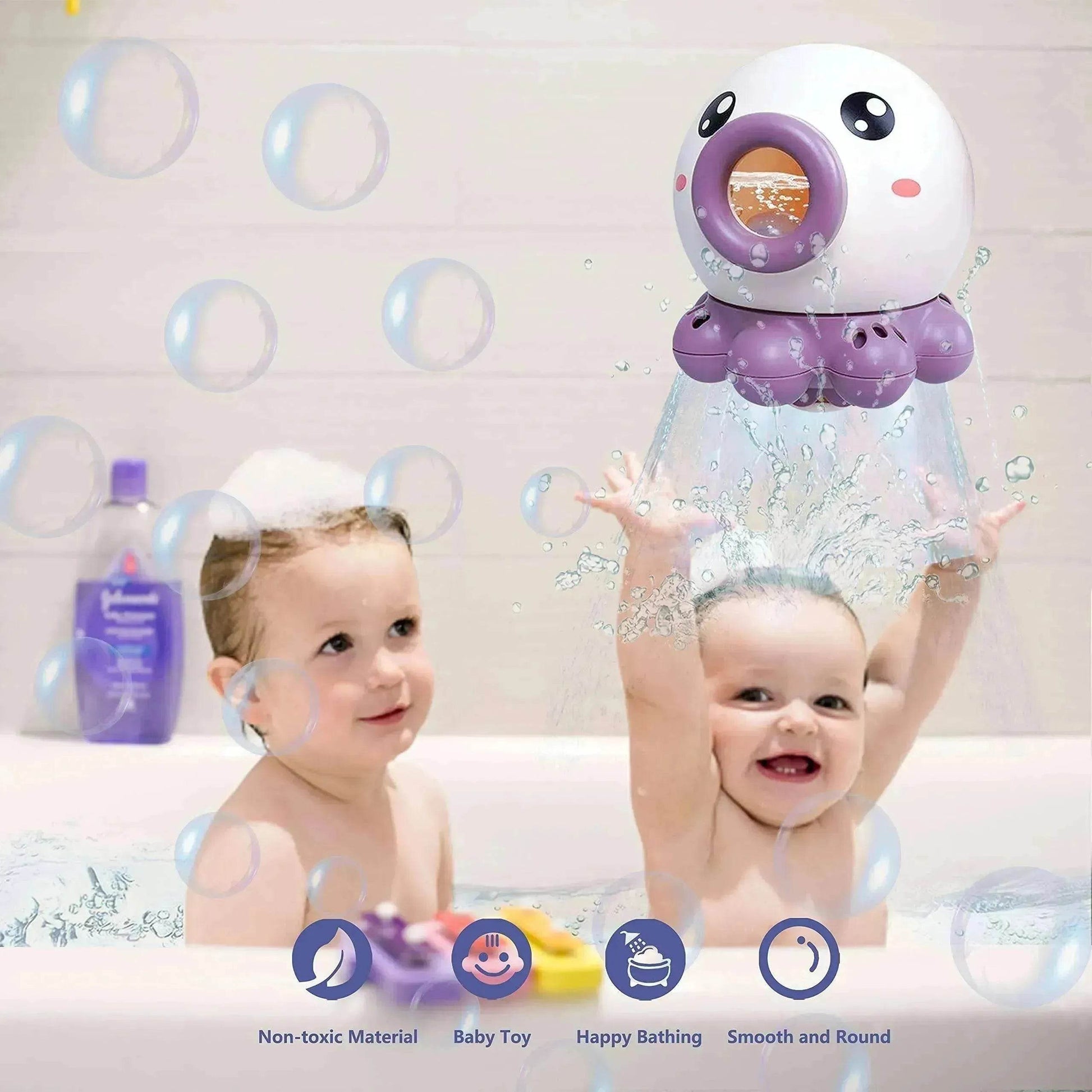 Octopus Fountain Bath Toy: Fun Water Sprinkler - www.Shopthatapp.com