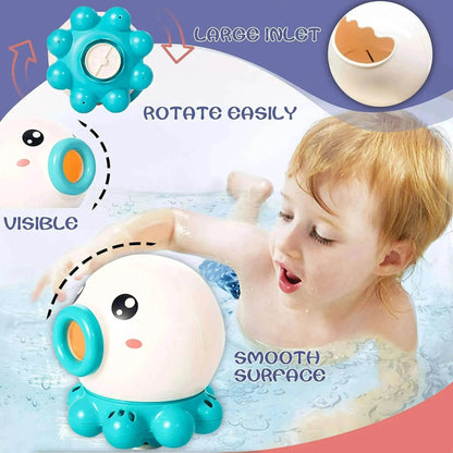 Octopus Fountain Bath Toy: Fun Water Sprinkler - www.Shopthatapp.com