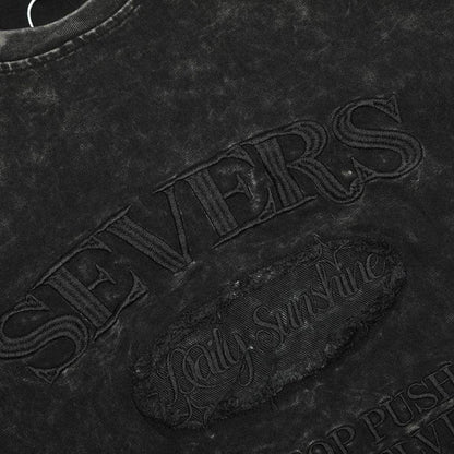 Old Washed Short Sleeve Men's Punk - www.Shopthatapp.com #