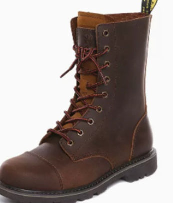 Outdoor Motorcycle Riding High Barrel Martin Boots - www.Shopthatapp.com