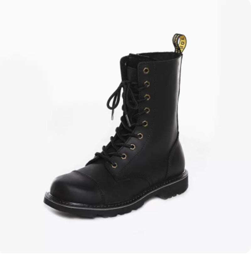 Outdoor Motorcycle Riding High Barrel Martin Boots - www.Shopthatapp.com