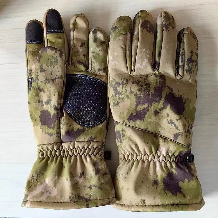 Outdoor Warm Keeping Sports Anti-slip Tactical Camouflage Ski Gloves - www.Shopthatapp.com #