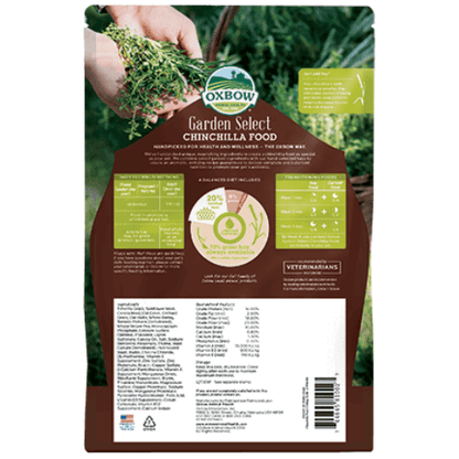 Oxbow Garden Select Chinchilla Food-Pets supplies and goodies-www.Shopthatapp.com-Natural Health Garden