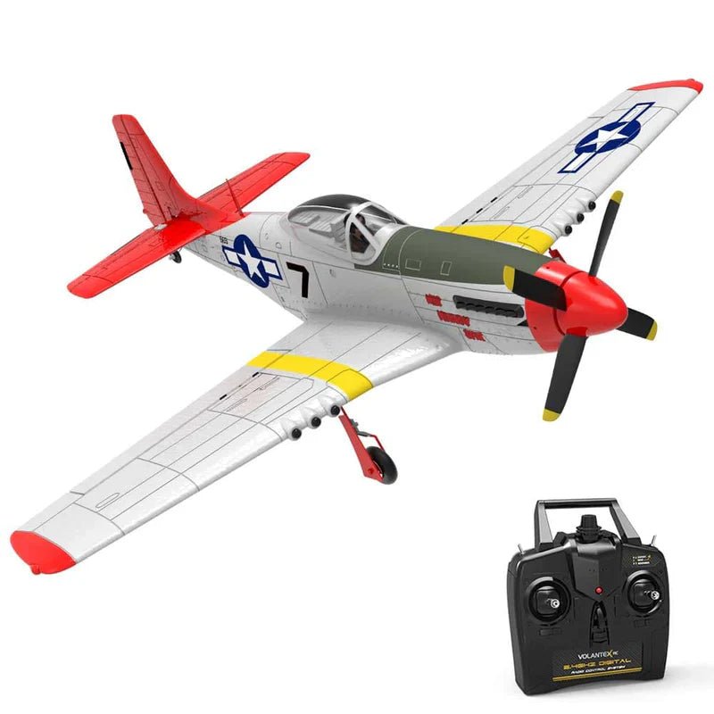P51D Mustang 750MM Expert RC Warbird - 2.4G Remote Control - www.Shopthatapp.com #