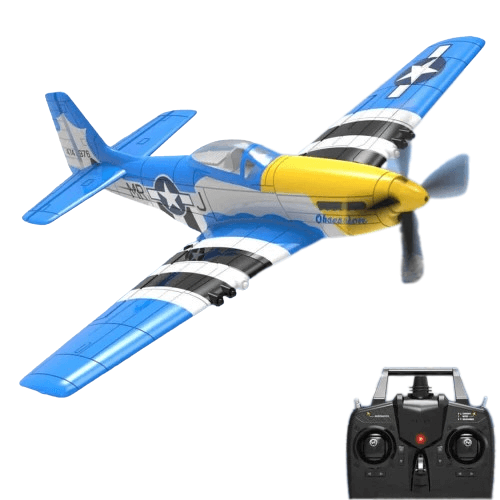 P51D Mustang EPP Warbird RC Glider - Durable, Beginner-Friendly - www.Shopthatapp.com