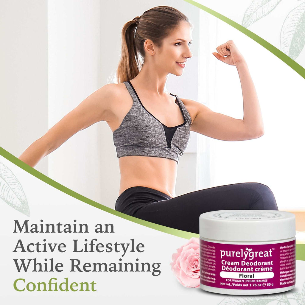 Floral Cream Deodorant for Women - www.Shopthatapp.com