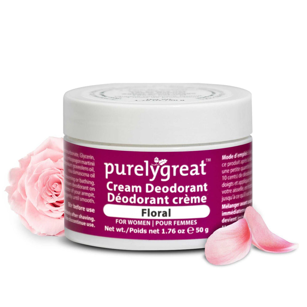 Floral Cream Deodorant for Women - www.Shopthatapp.com