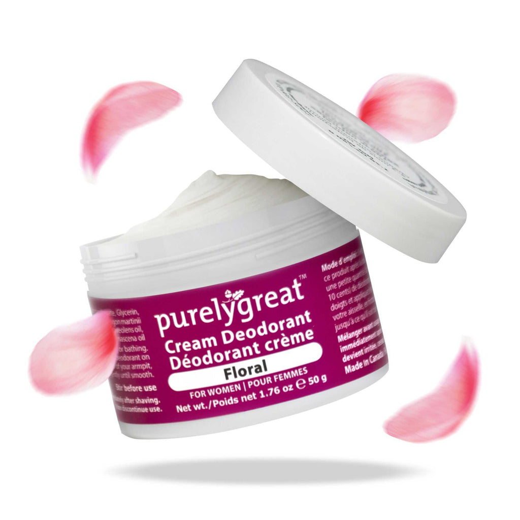 Floral Cream Deodorant for Women - www.Shopthatapp.com