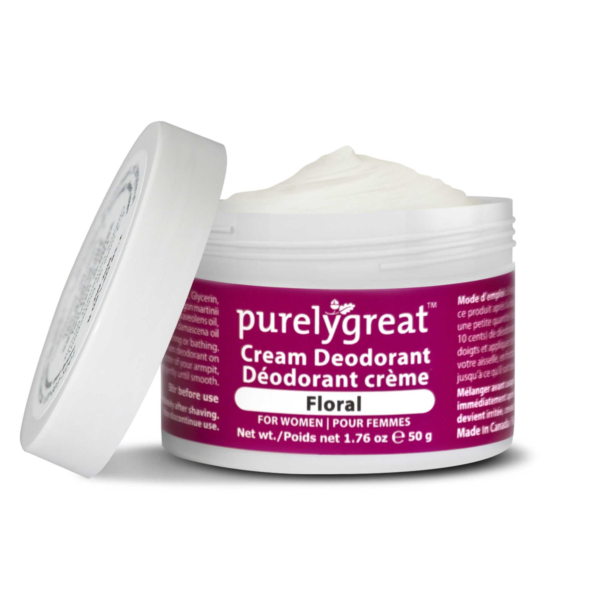 Floral Cream Deodorant for Women - www.Shopthatapp.com