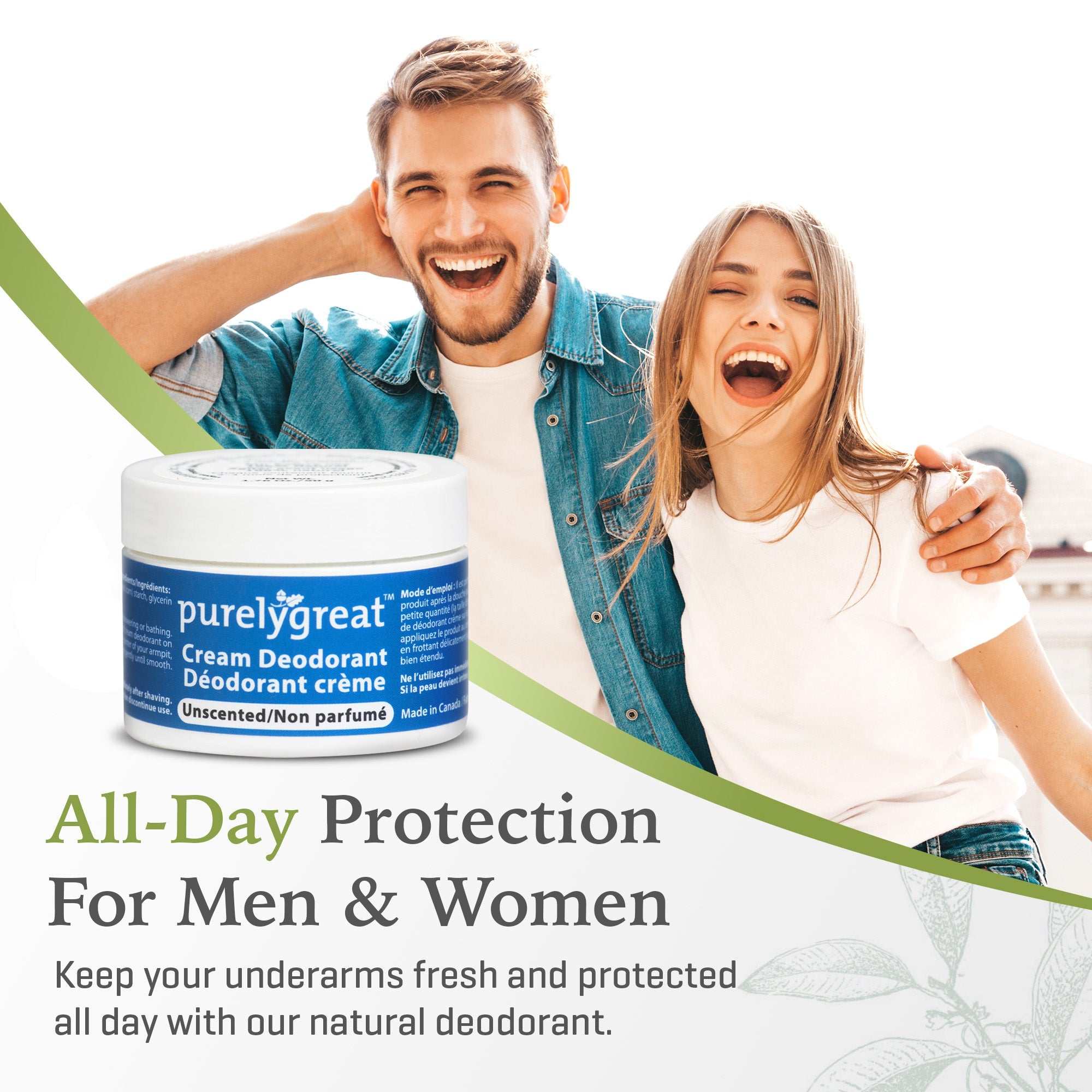 Unscented Cream Deodorant - www.Shopthatapp.com