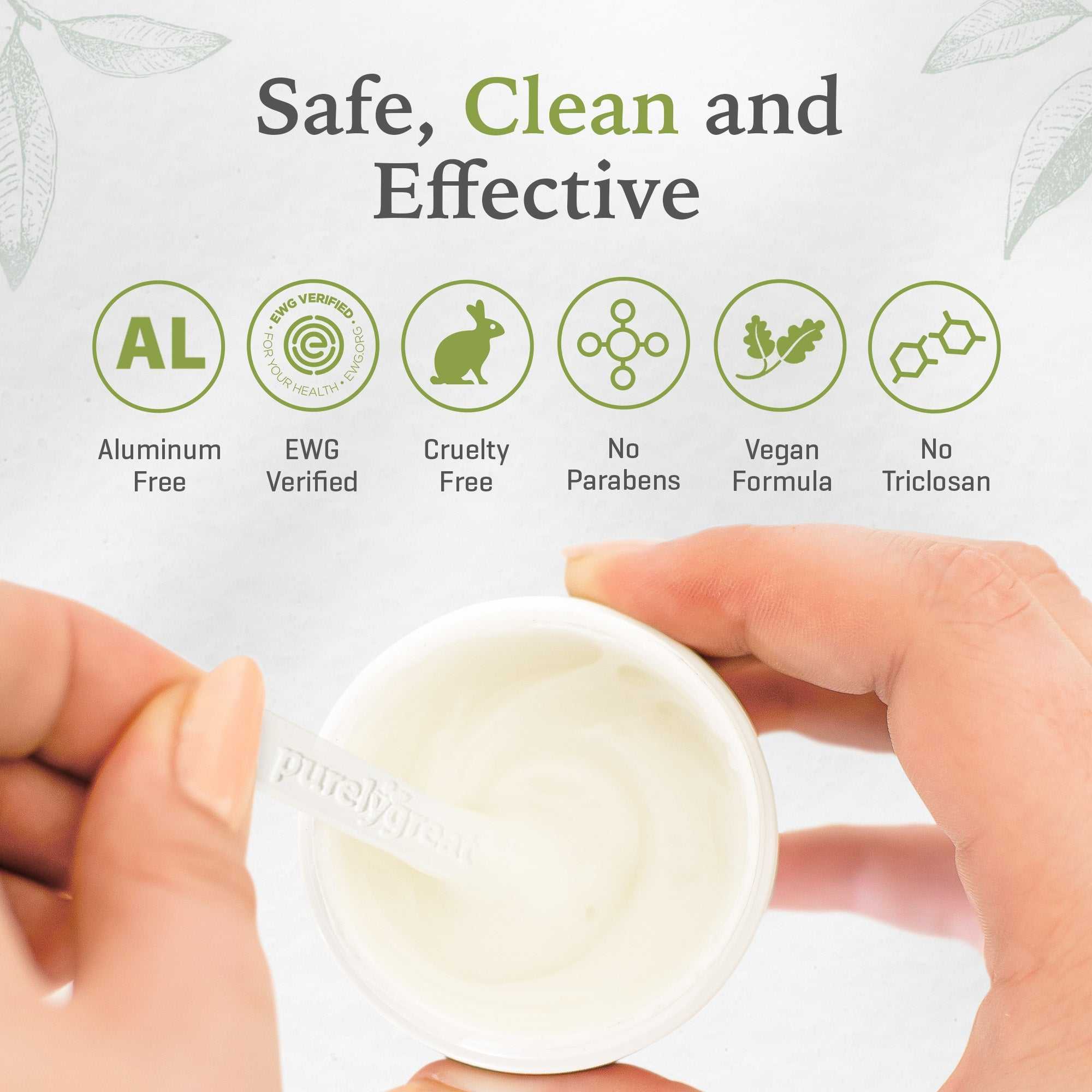 Unscented Cream Deodorant - www.Shopthatapp.com