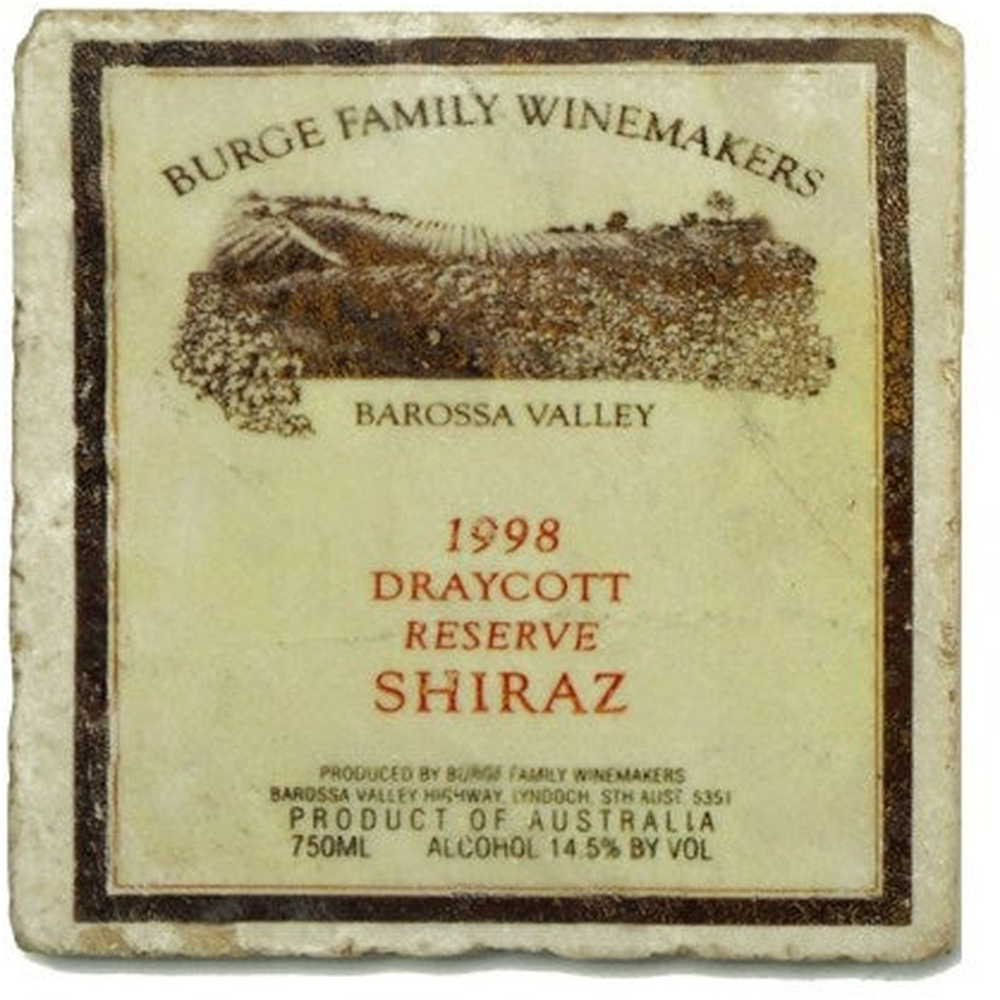 BURGE FAMILY Coffret/4 Sous-verres