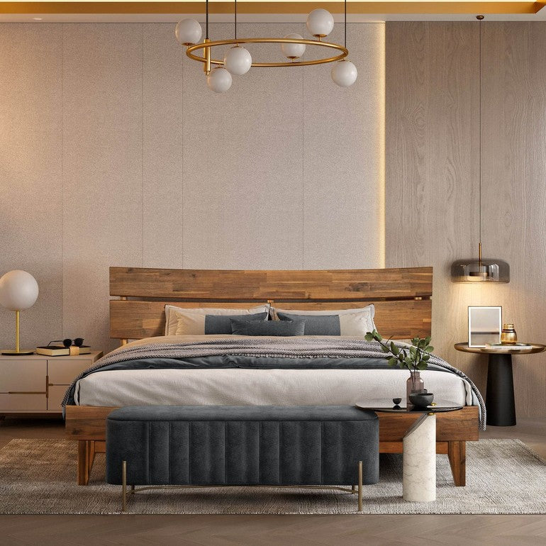 Aurora Solid Wood Bed Frame - www.Shopthatapp.com