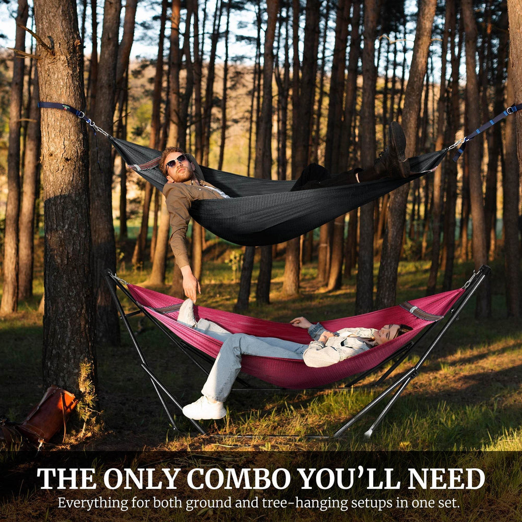 Tranquillo Comfort Set Original Hammock Stand - www.Shopthatapp.com