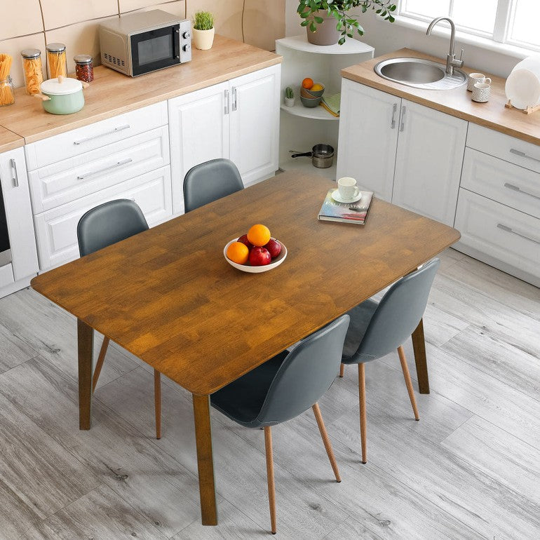 Verve 48" Solid Wood Dining Table/Kitchen Table Dining Table for 4 - www.Shopthatapp.com