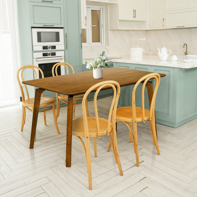 Verve 48" Solid Wood Dining Table/Kitchen Table Dining Table for 4 - www.Shopthatapp.com