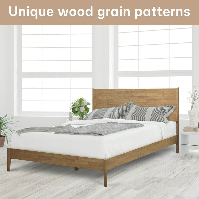 Haven Deluxe Wood Platform Bed Frame - www.Shopthatapp.com