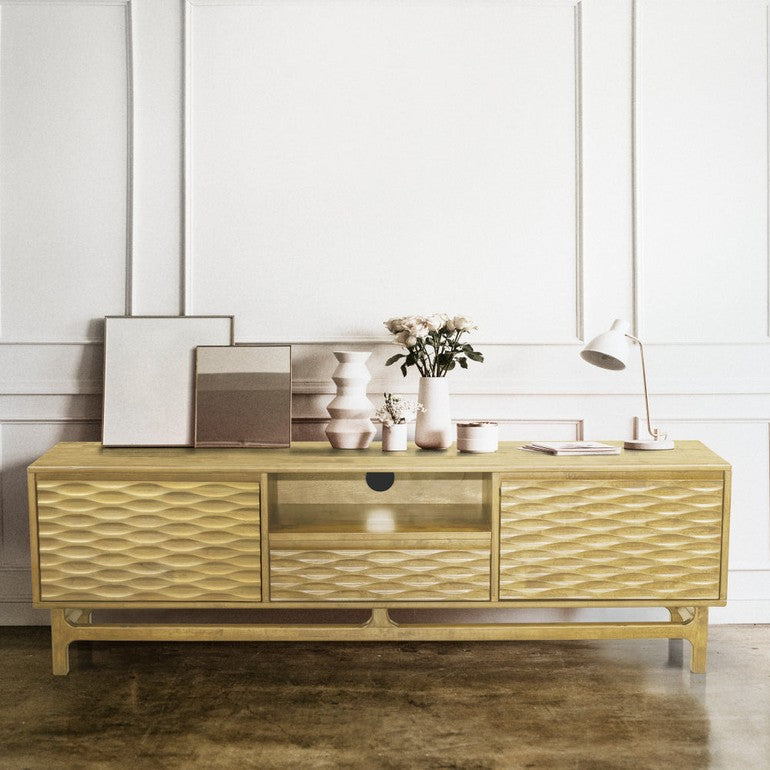 Elara TV Stand with Storage and Cable Management for TVs up to 80" - www.Shopthatapp.com