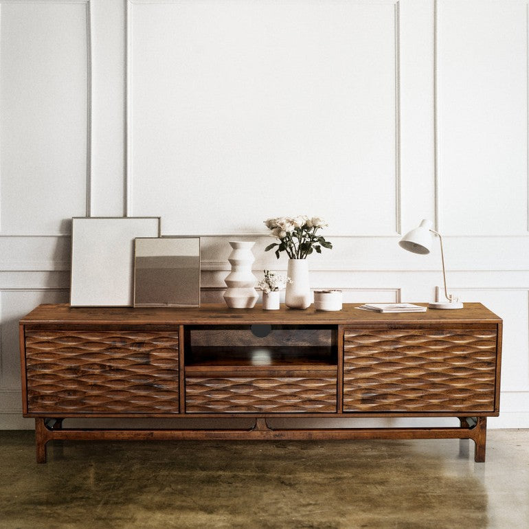 Elara TV Stand with Storage and Cable Management for TVs up to 80" - www.Shopthatapp.com