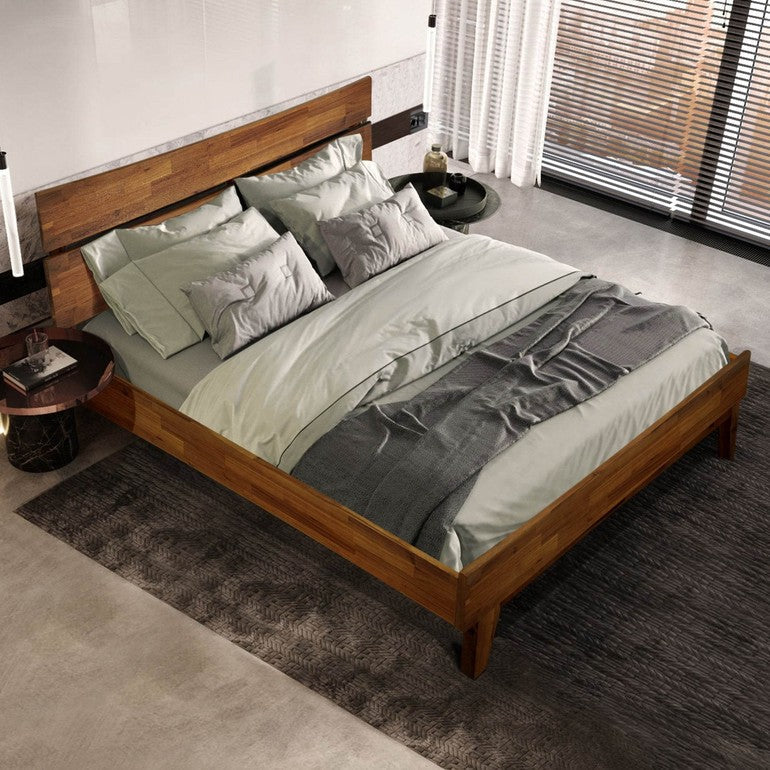 Aurora Solid Wood Bed Frame - www.Shopthatapp.com