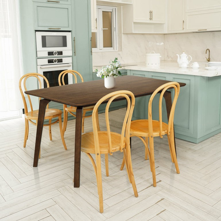 Verve 48" Solid Wood Dining Table/Kitchen Table Dining Table for 4 - www.Shopthatapp.com