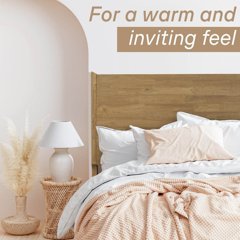 Haven Deluxe Wood Platform Bed Frame - www.Shopthatapp.com