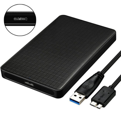 Slidable Installation 2.5 inch SATA USB 3.0 Hard Disk Drive SSD External Enclosure Mobile Case