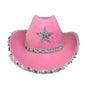Party Black Bilateral Sequined Cowboy Hat - www.Shopthatapp.com