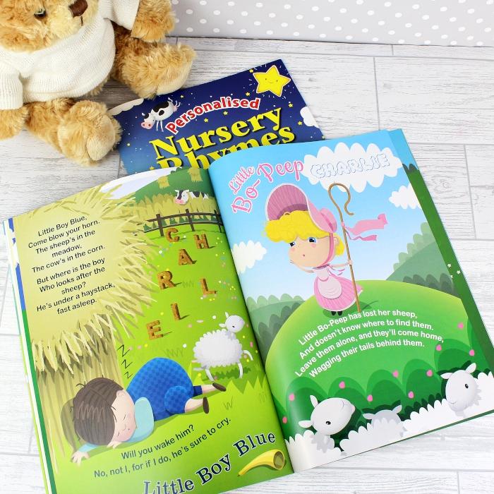 Personalised Nursery Rhyme Book - www.Shopthatapp.com