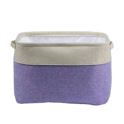 Personalized Pet Dog Toy Storage Basket Canvas Foldable Bag - www.Shopthatapp.com