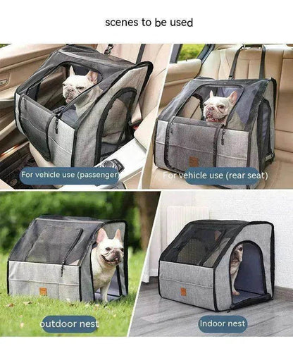 Pet Car Supplies Dog Dog Cage Nest Go Out Portable - www.Shopthatapp.com