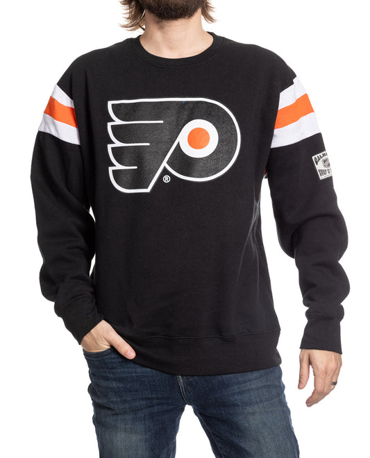 Philadelphia Flyers Varsity Retro Style Crewneck Sweater - www.Shopthatapp.com #