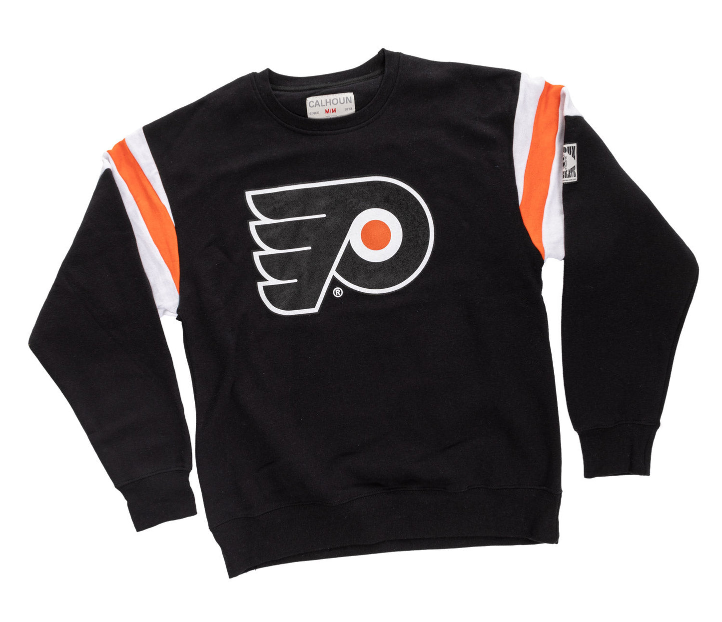 Philadelphia Flyers Varsity Retro Style Crewneck Sweater - www.Shopthatapp.com #