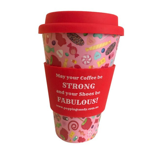 Tasse de voyage écologique Popping Candy - Queen