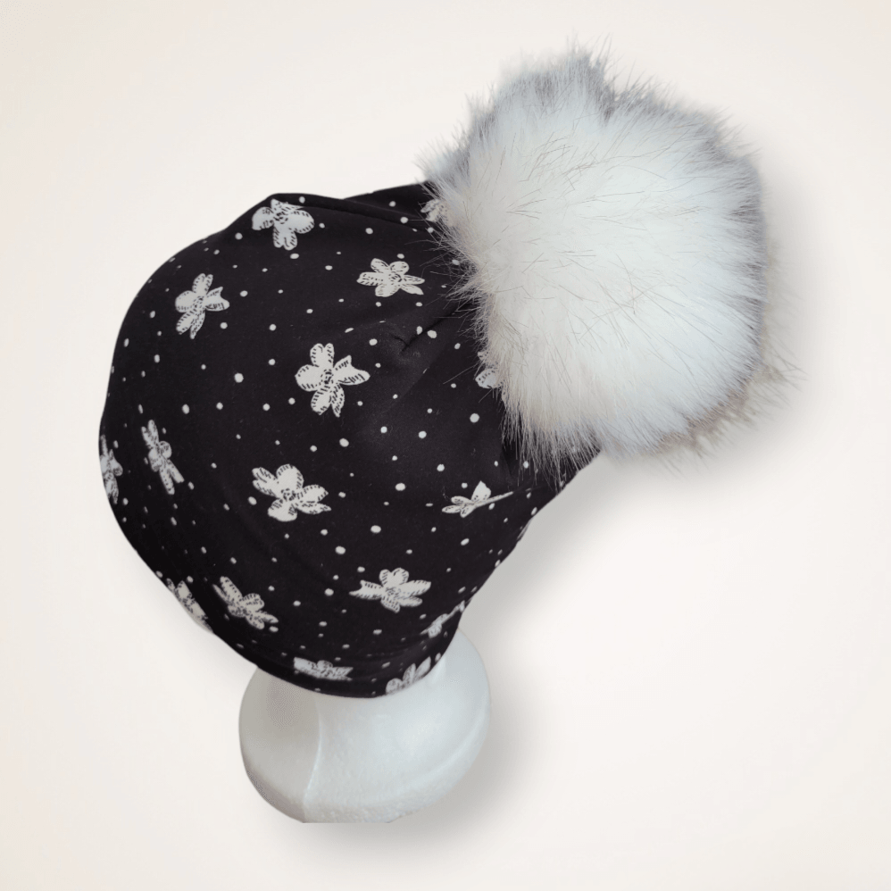 Tuques (doublées micropolaires) à pompons détachables