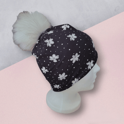 Tuques (doublées micropolaires) à pompons détachables