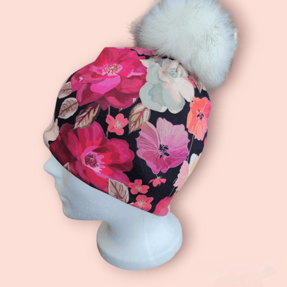 Tuques (doublées micropolaires) à pompons détachables